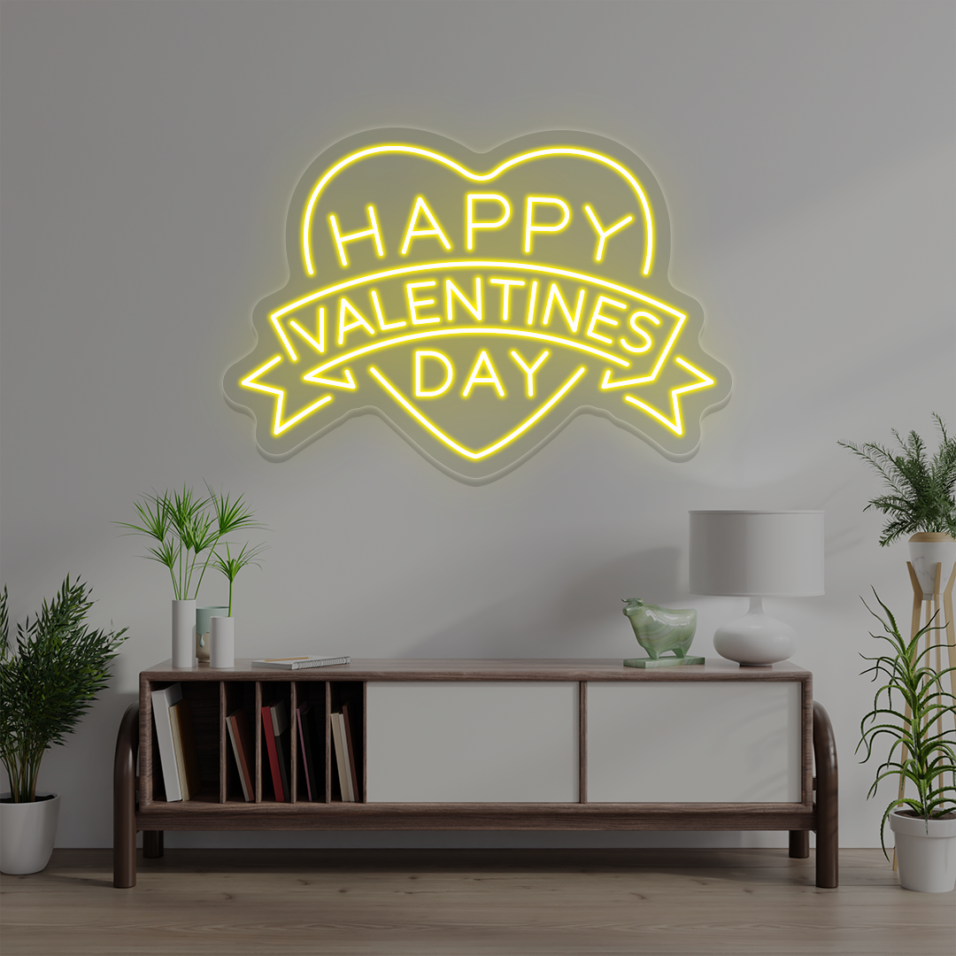 Happy Valentines Day Neon Sign image 6