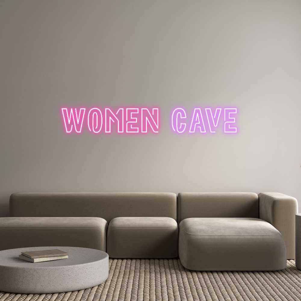 Custom Neon: Women Cave