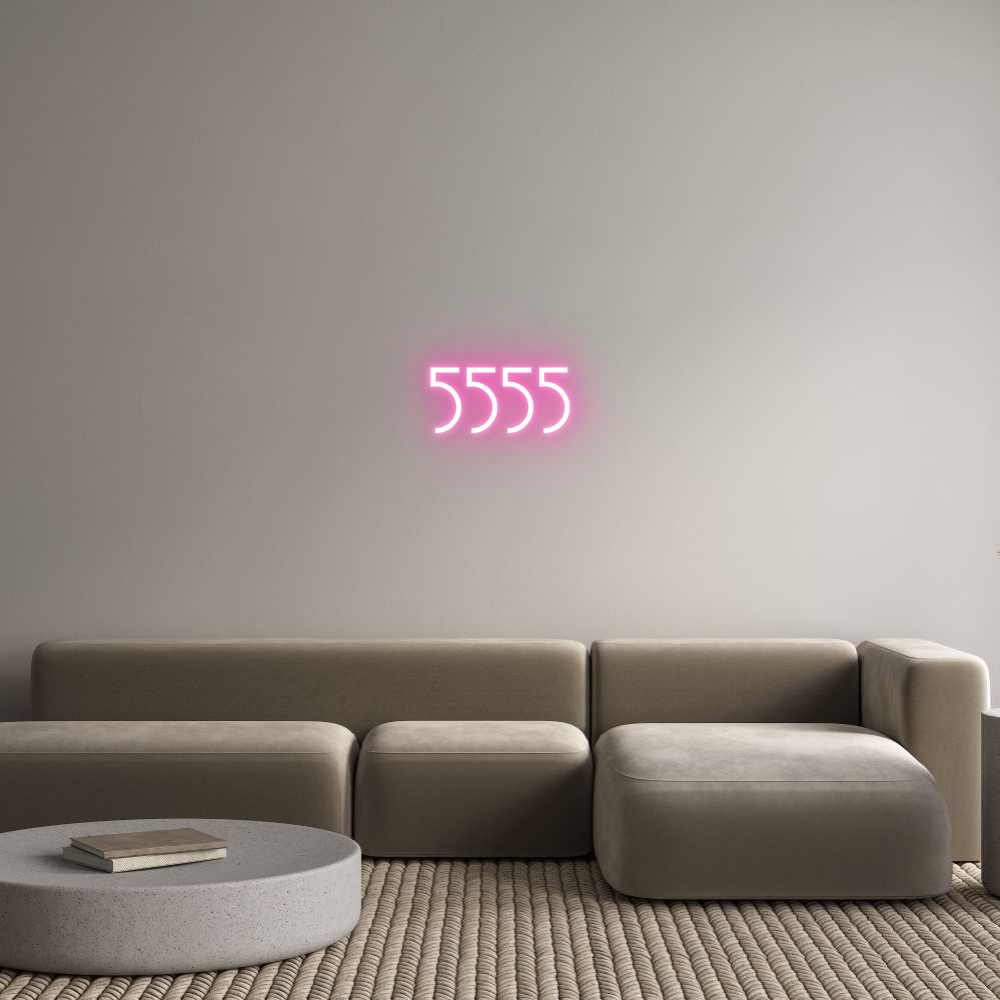 Custom Neon: 5555