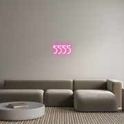 Custom Neon: 5555