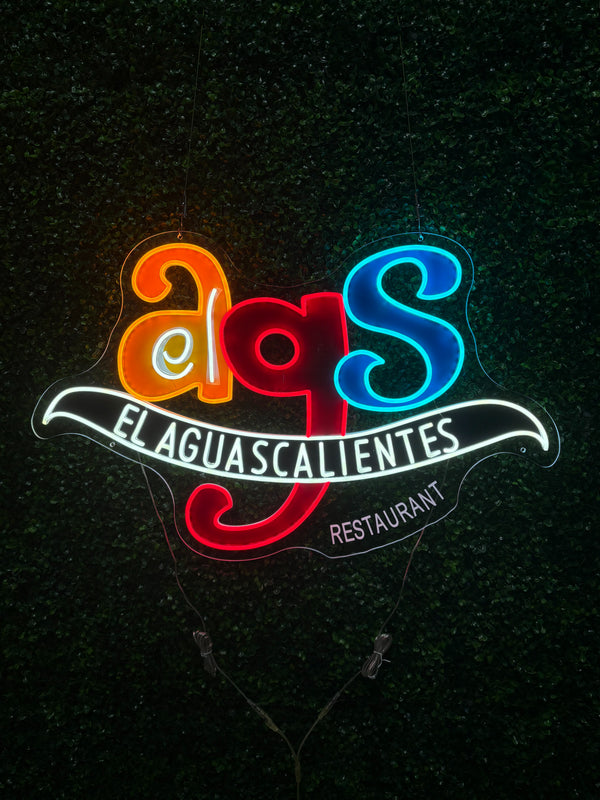 Aguascalientes Neon Sign
