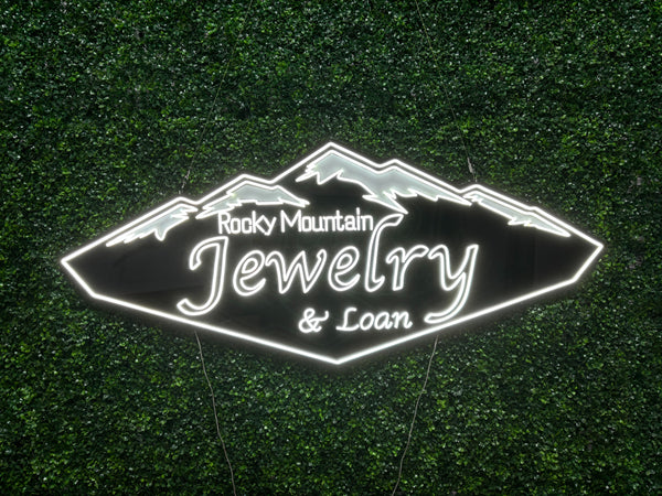 Rocky Mountain Jewelry & Loan Neon Sign