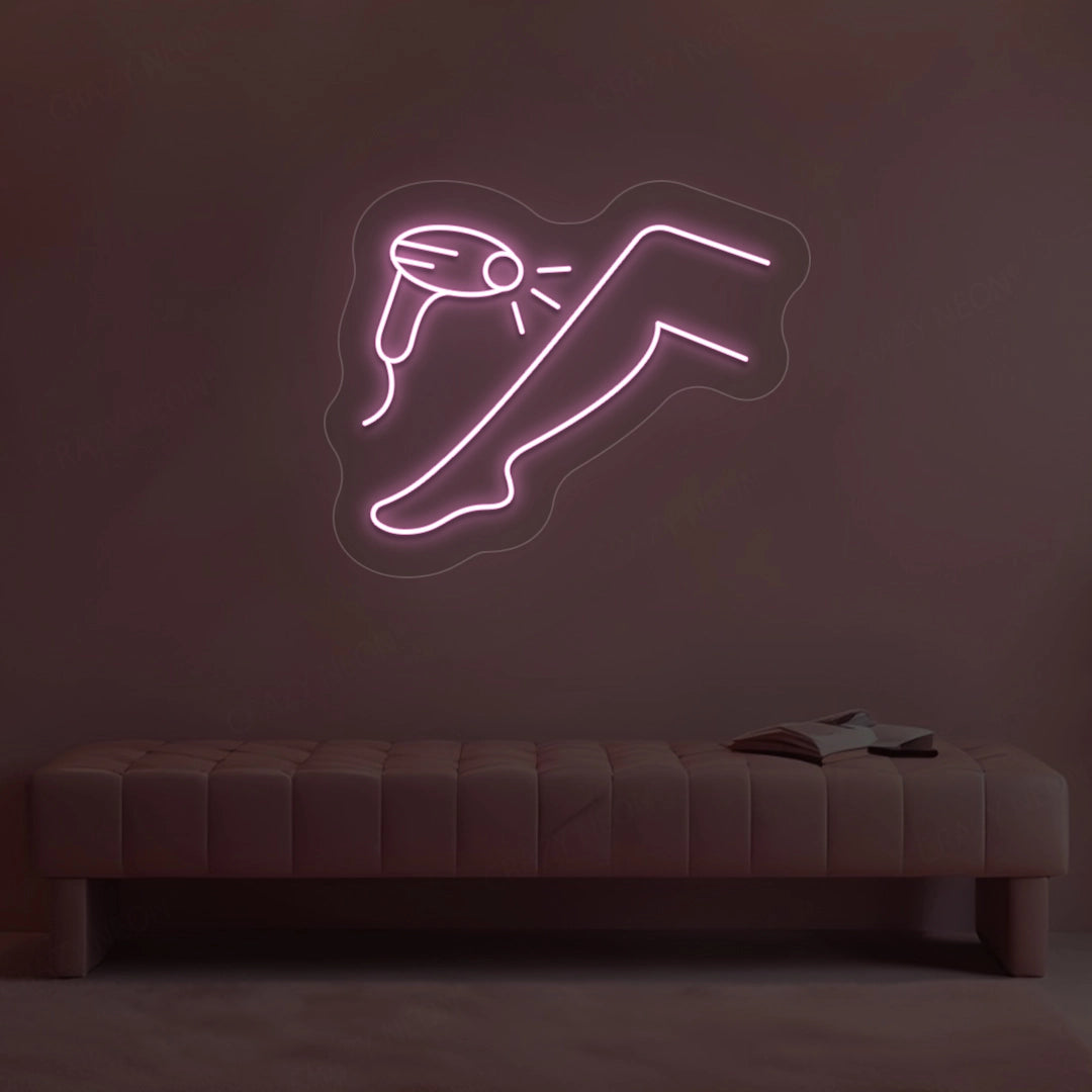 Laser Hair Removal Neon Sign image 4