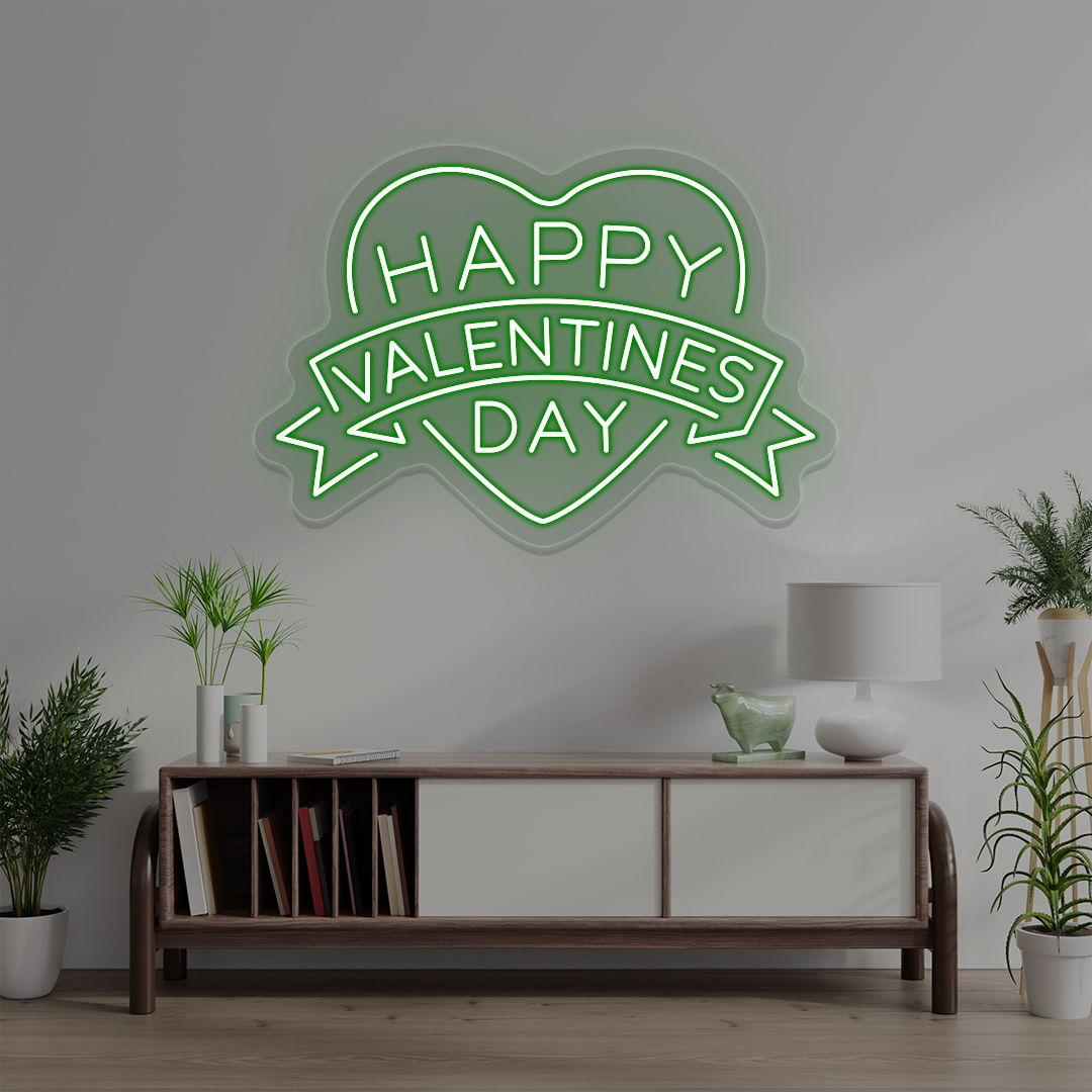 Happy Valentines Day Neon Sign image 9