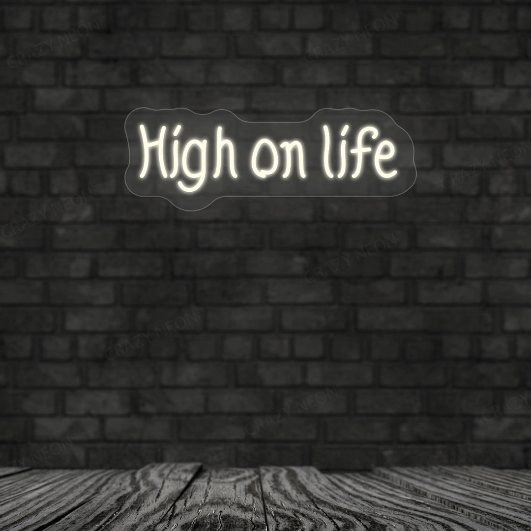 High On Life Neon Sign image 2