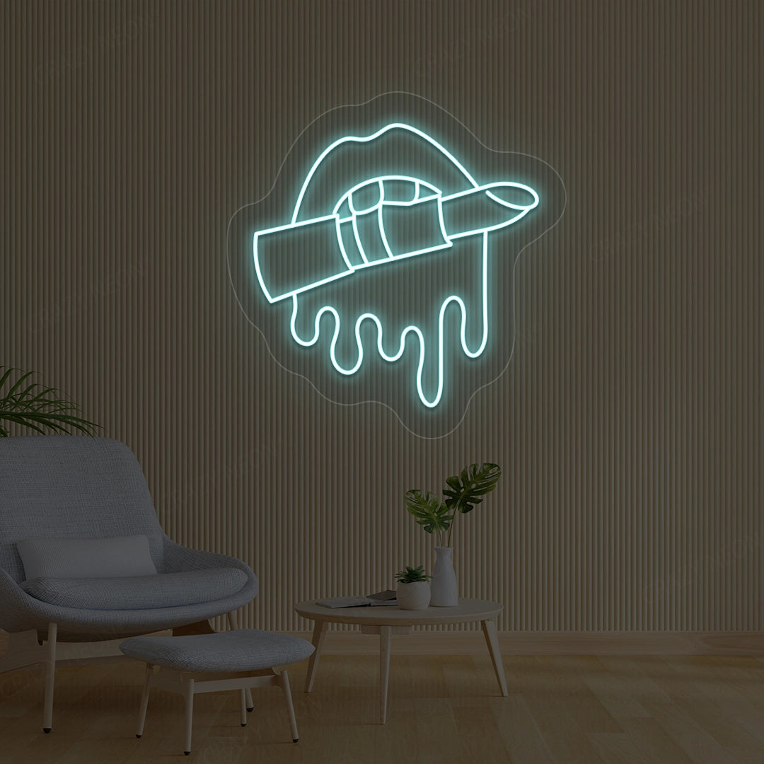 Lipstick Makeup Artist Neon Sign image 3