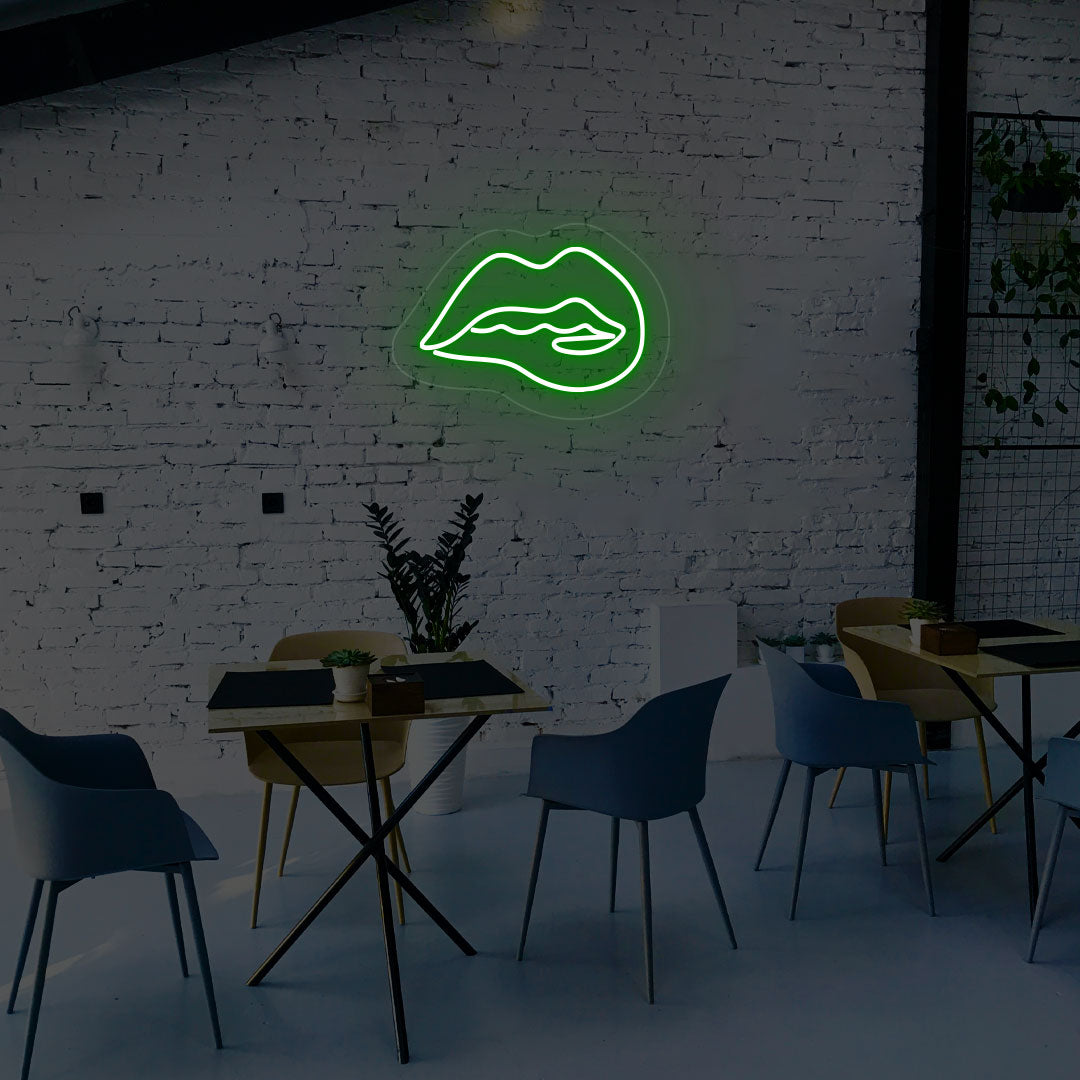 Irresistible Lips Neon Sign image 1