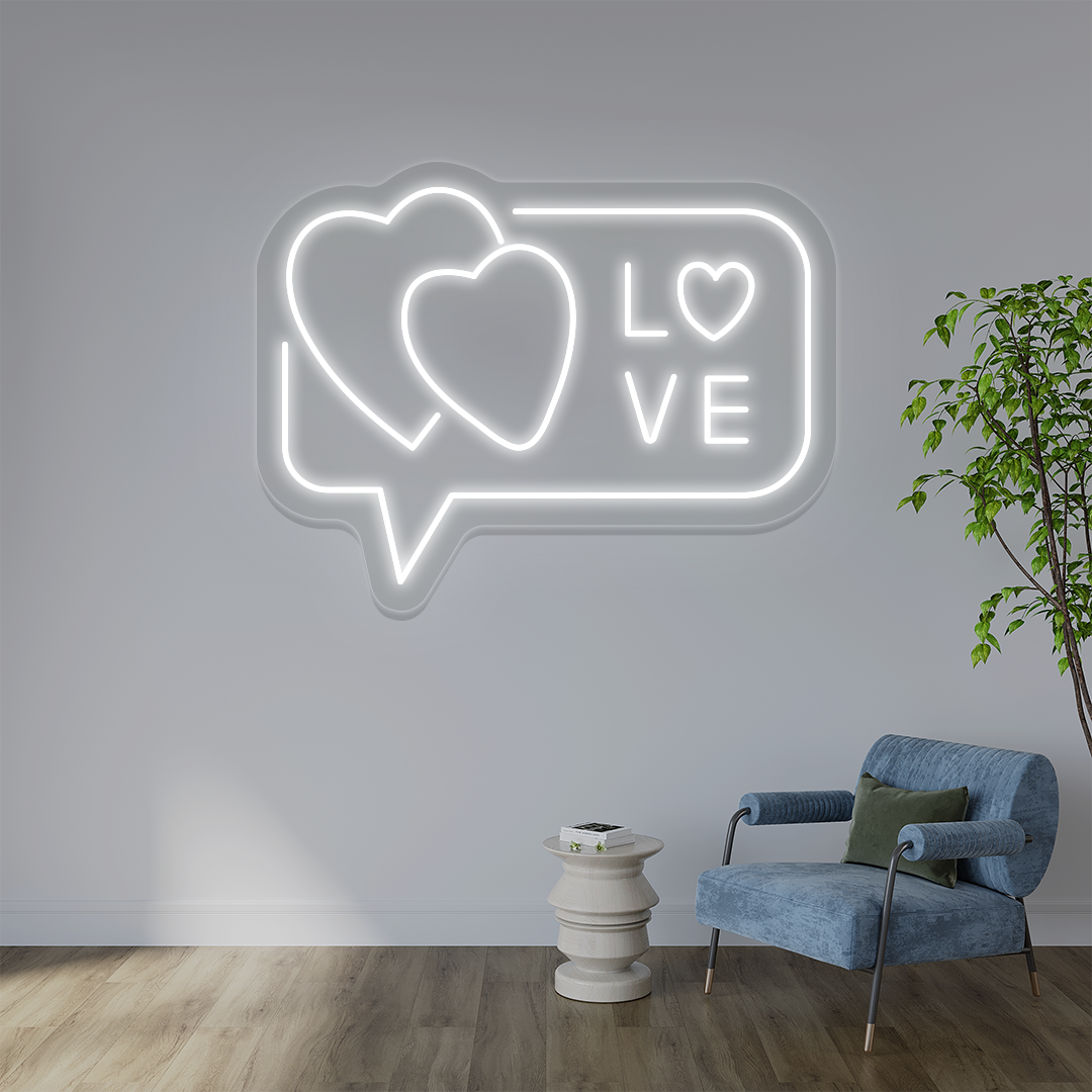 Love Hearts Neon Sign image 3