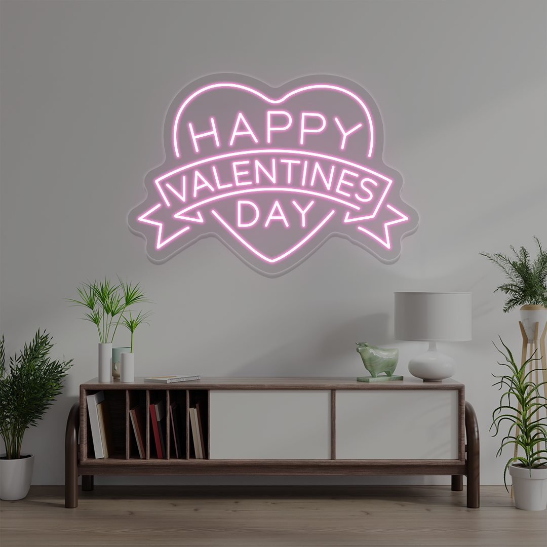 Happy Valentines Day Neon Sign image 3