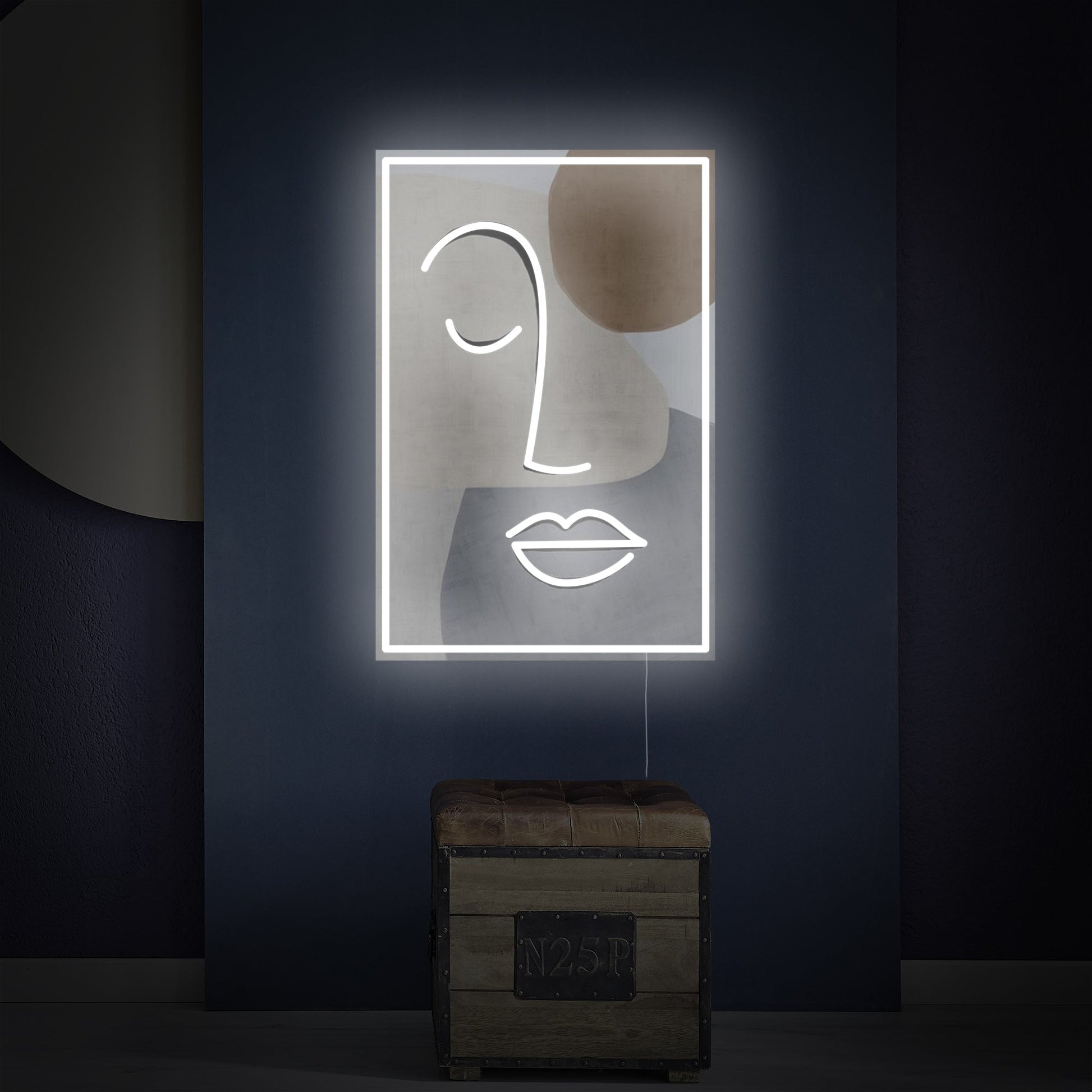 Abstract Human Eye LED Neon Sign | Modern Art Wall Decor - MEON NEON