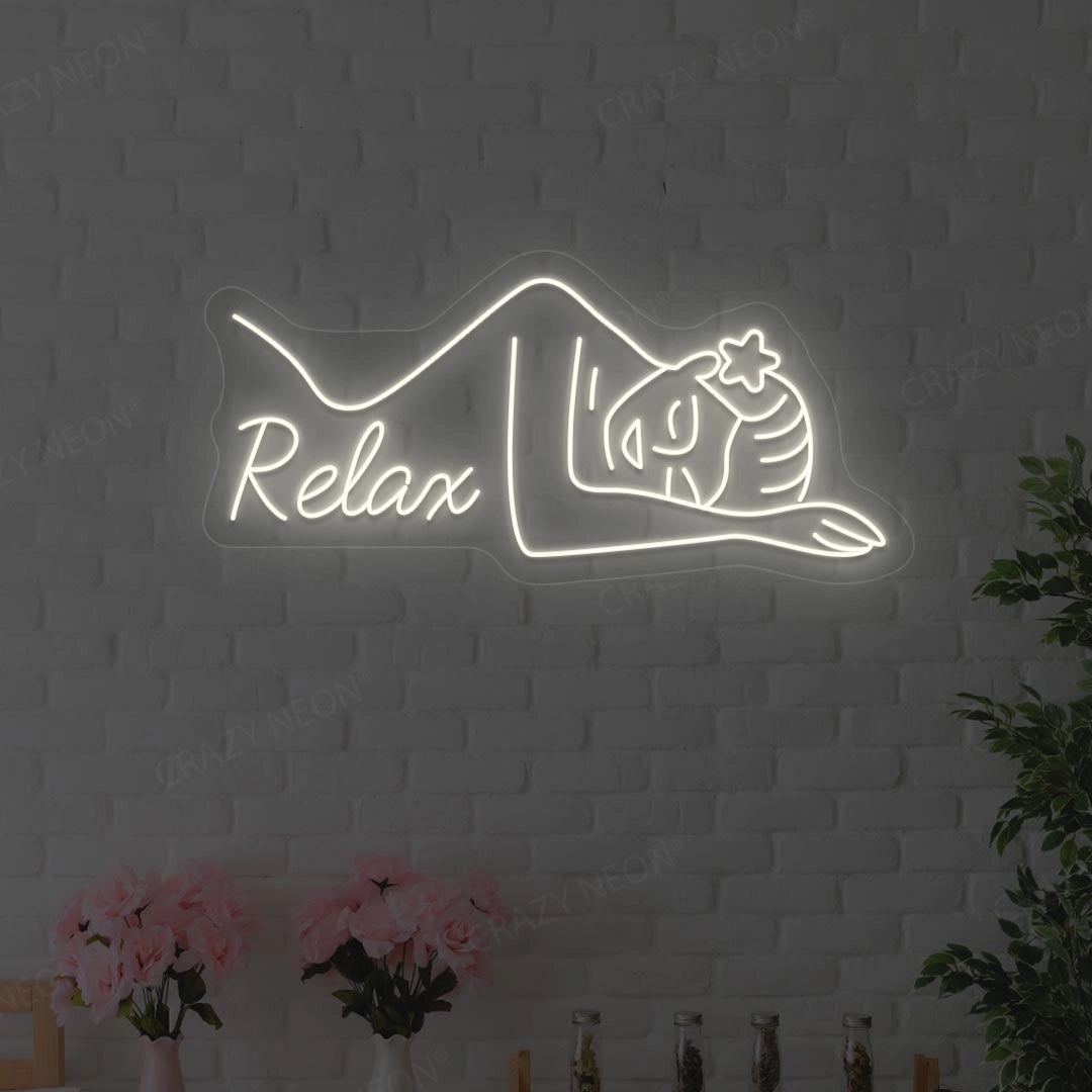 Aesthetic Relax Neon Sign image 7