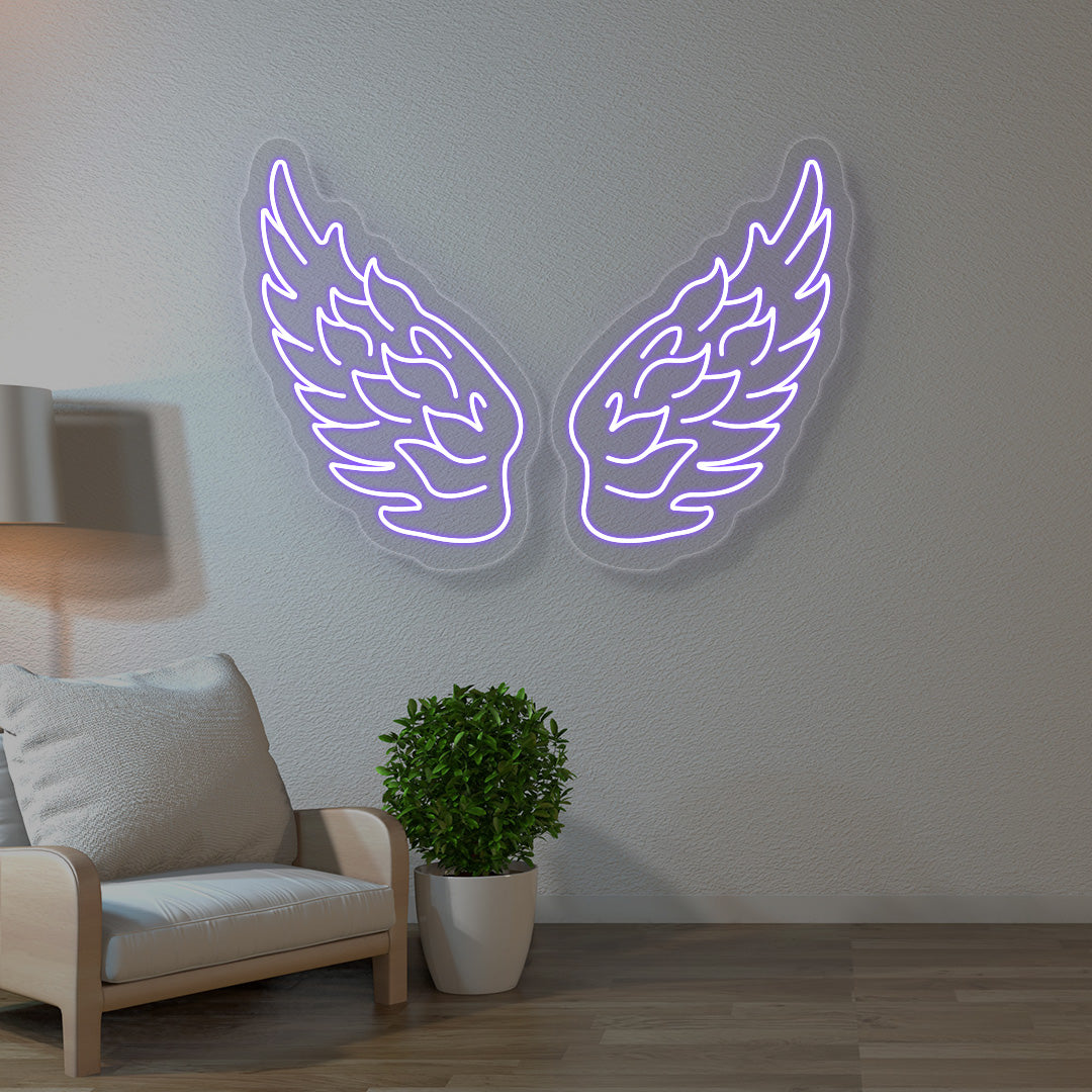 Angel Wings Neon Sign image 6