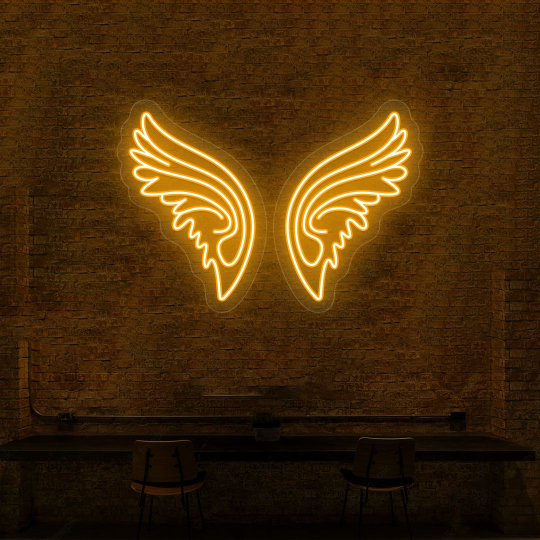 Angel Wings Neon Sign image 1