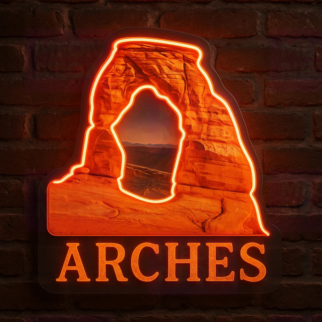 Arches National Park LED Neon Sign