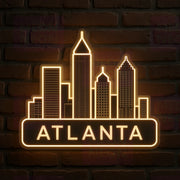 Atlanta Skyline LED Neon Sign