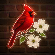 Cardinal & Dogwood LED Neon Sign