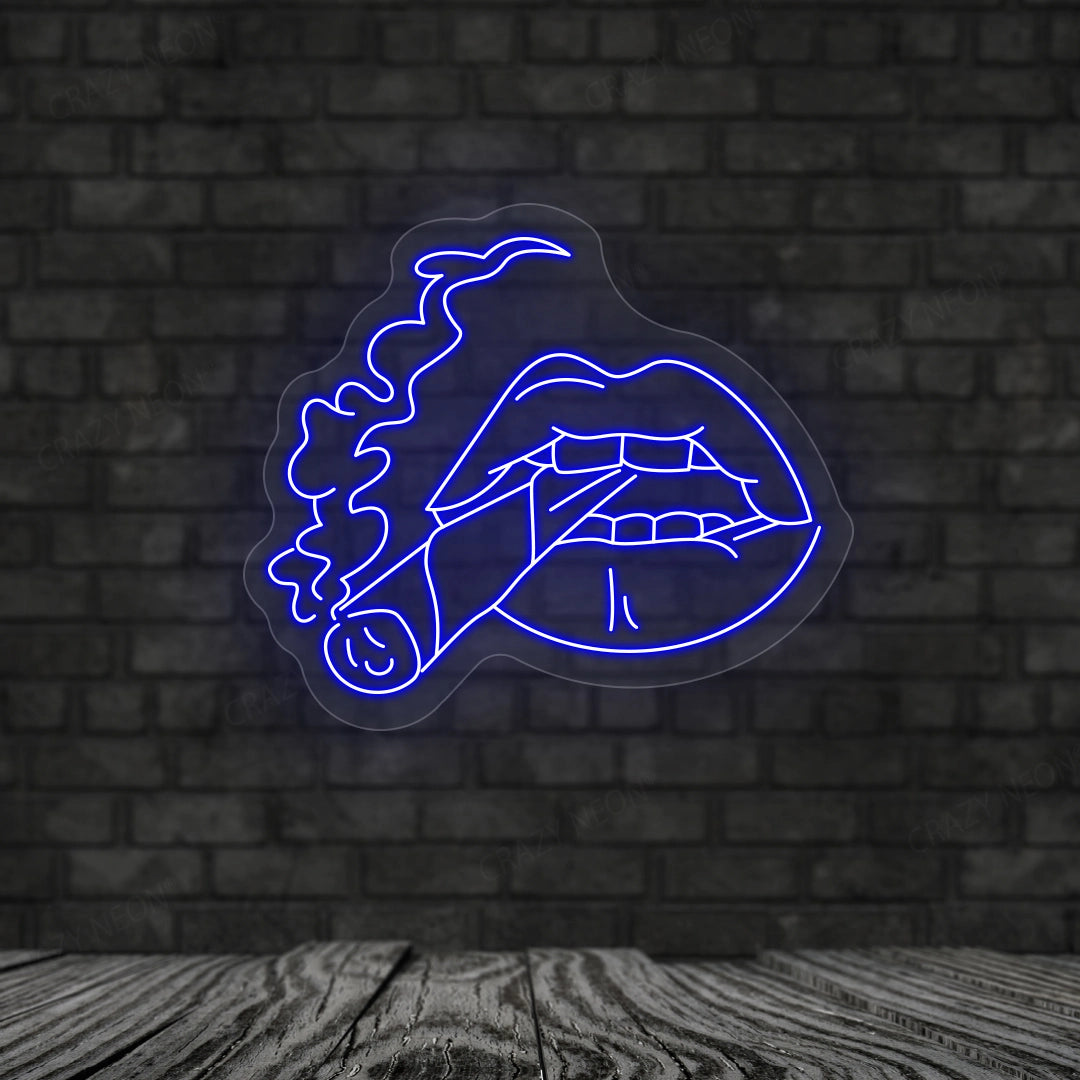 Cigarette in Mouth Neon Sign image 9