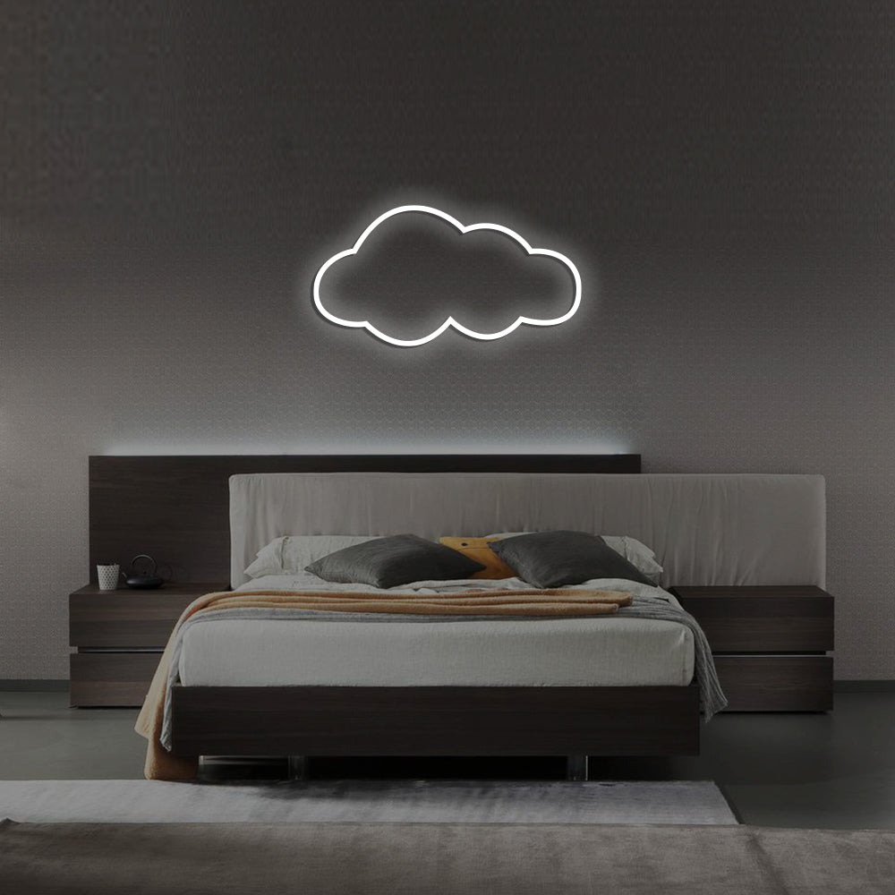 Cloud LED Neon Sign (Style 1) in Cool White