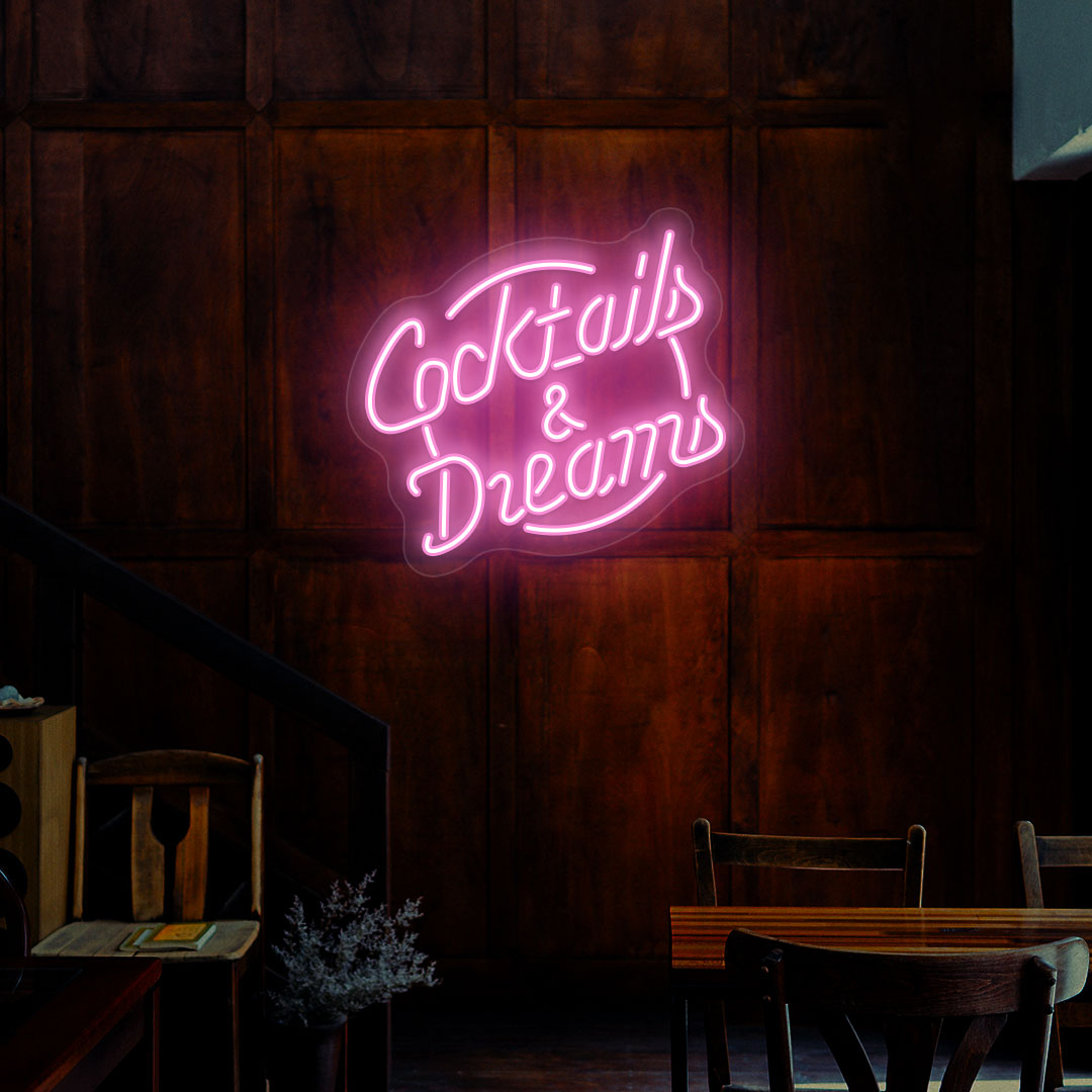 Cocktails and Dreams Neon Sign image 4