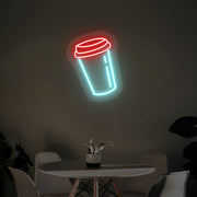 Coffee Cup Neon Sign - Multicolor image 0