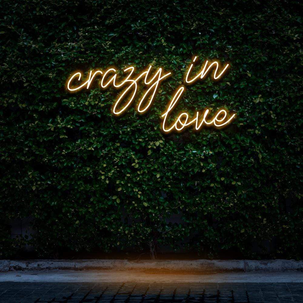 "Crazy In Love" Neon Sign image 3