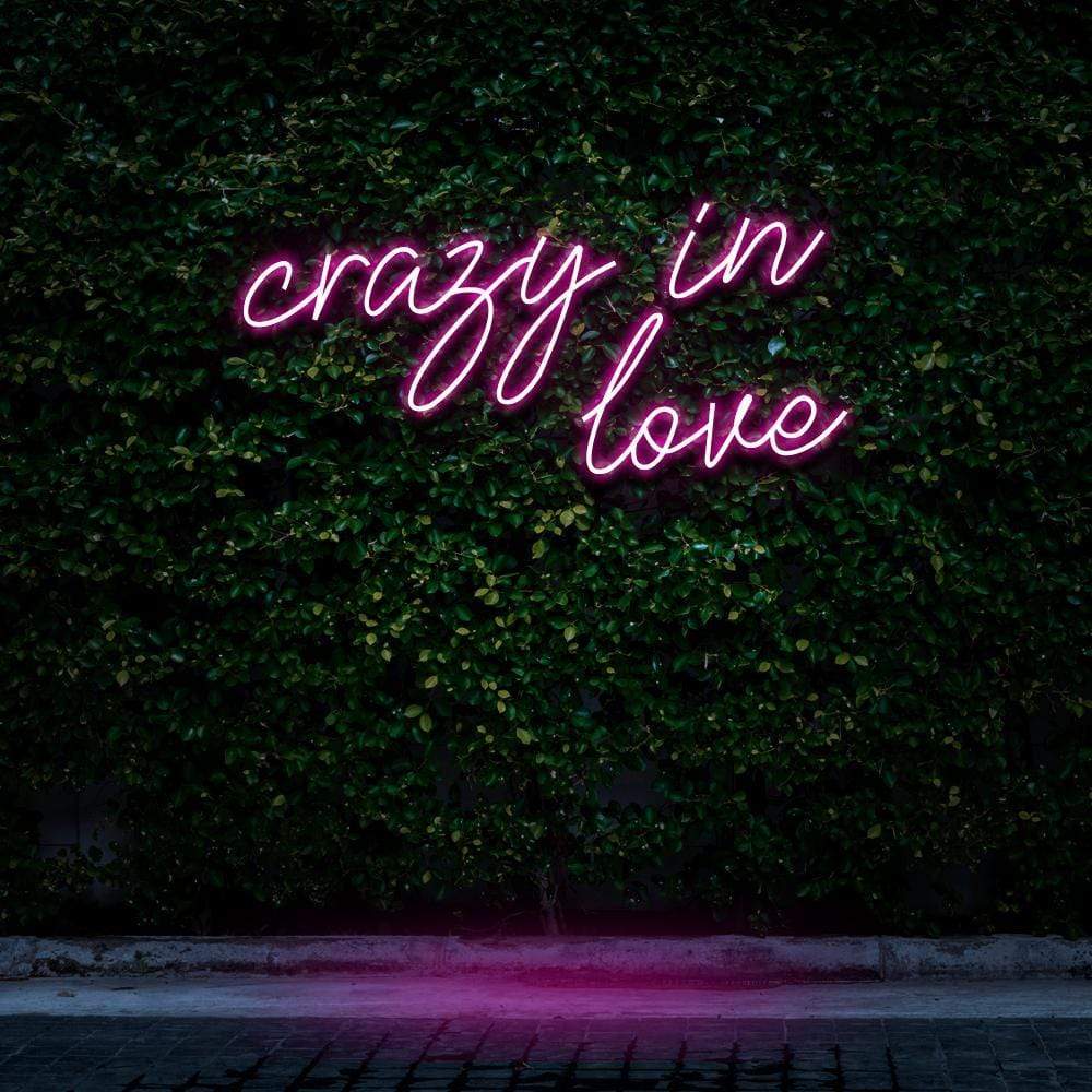 "Crazy In Love" Neon Sign image 4