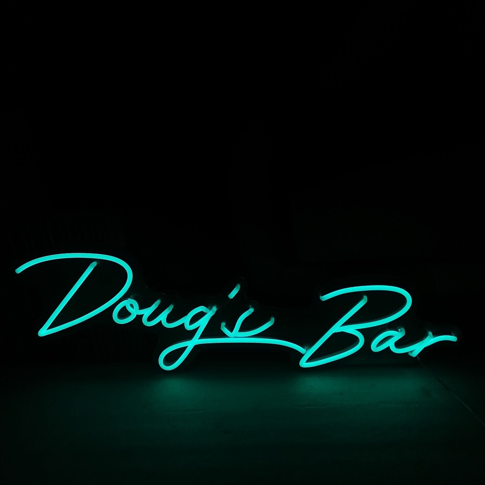 Custom Bar Name LED Neon Sign in Cool White