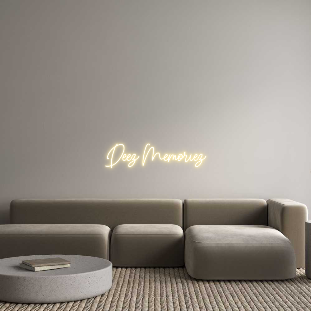 Custom Neon: Deez Memoriez - MEON NEON