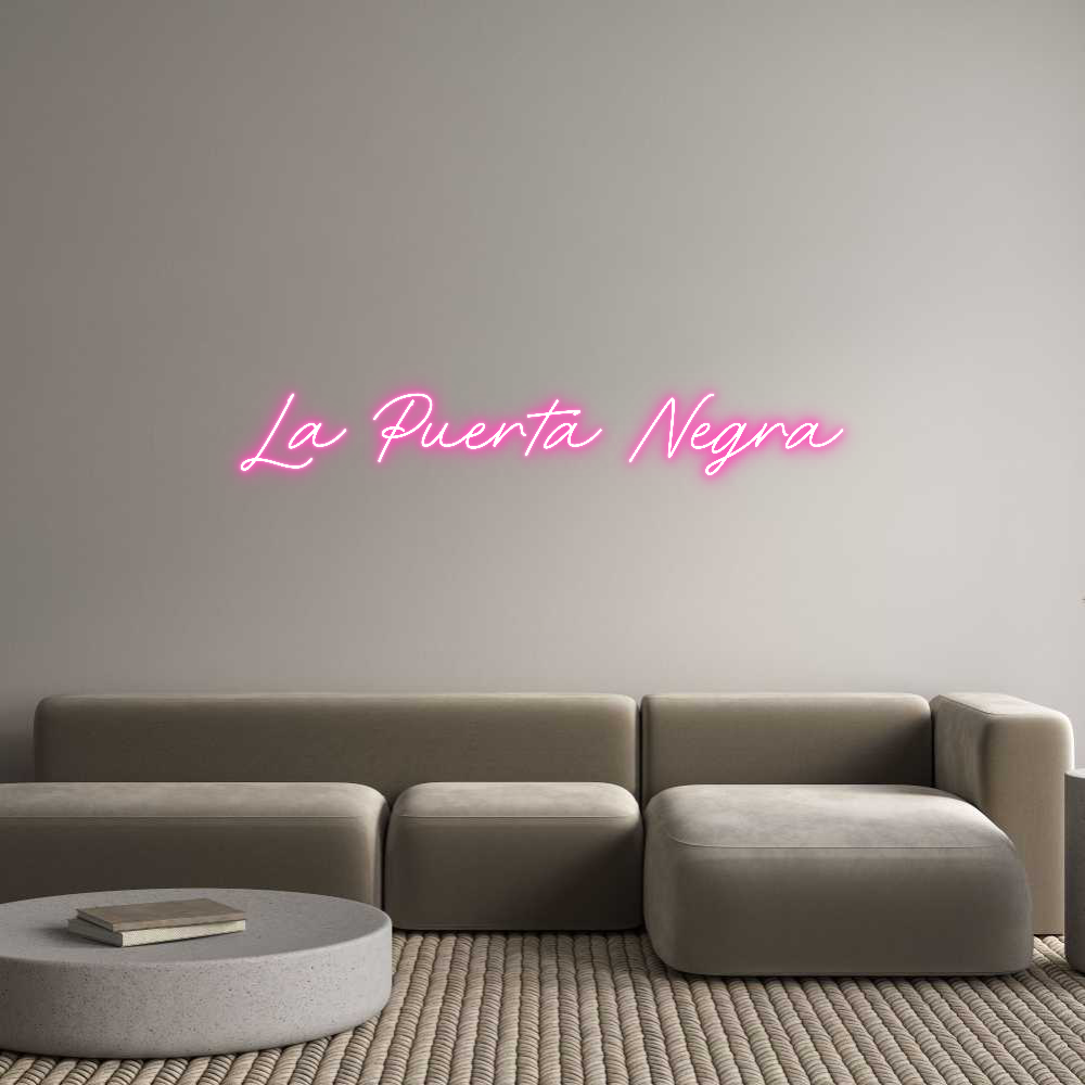 Custom Neon: La Puerta Negra - MEON NEON