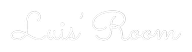 Custom Neon: Luis’ Room - MEON NEON
