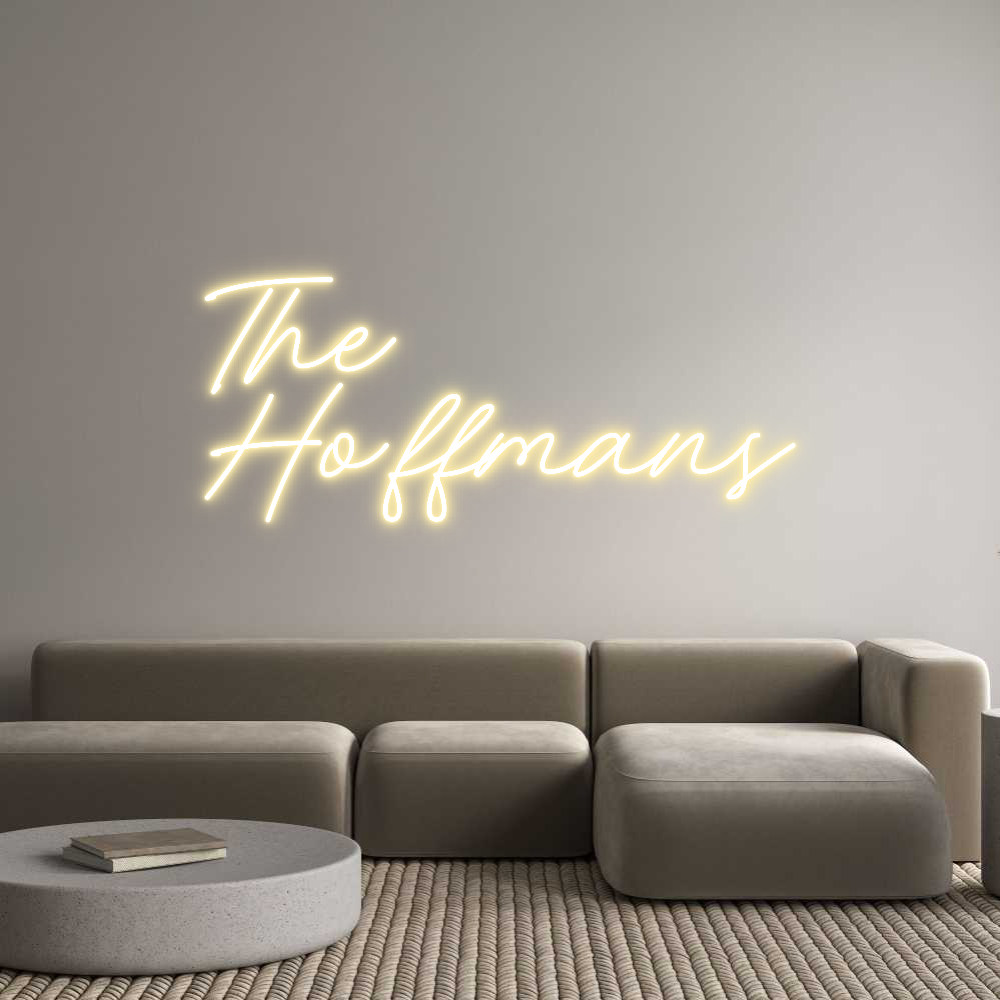 Custom Neon: The 
Hoffmans - MEON NEON
