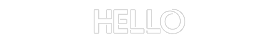 Custom Neon: hello - MEON NEON