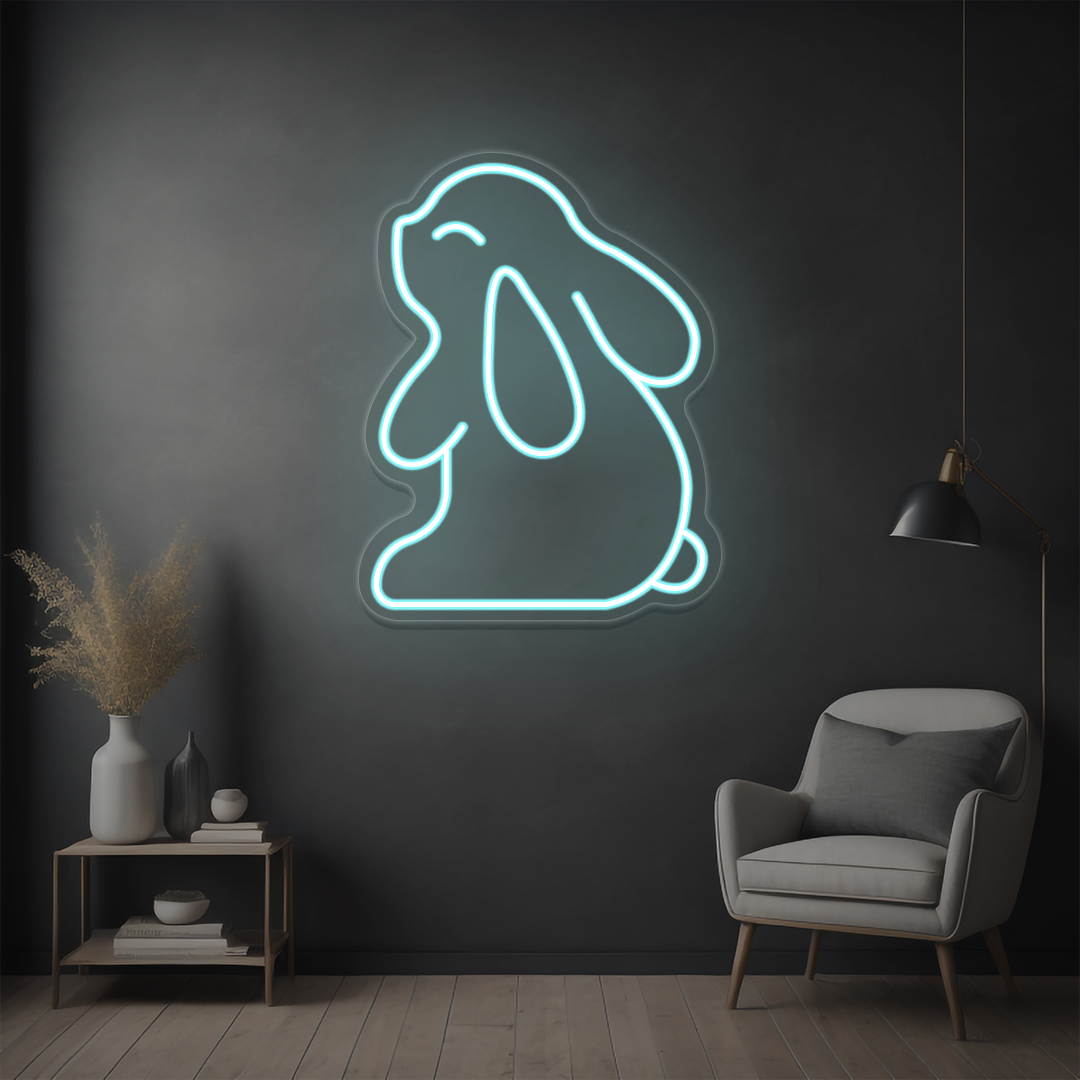 Cute Bunny Neon Sign image 3