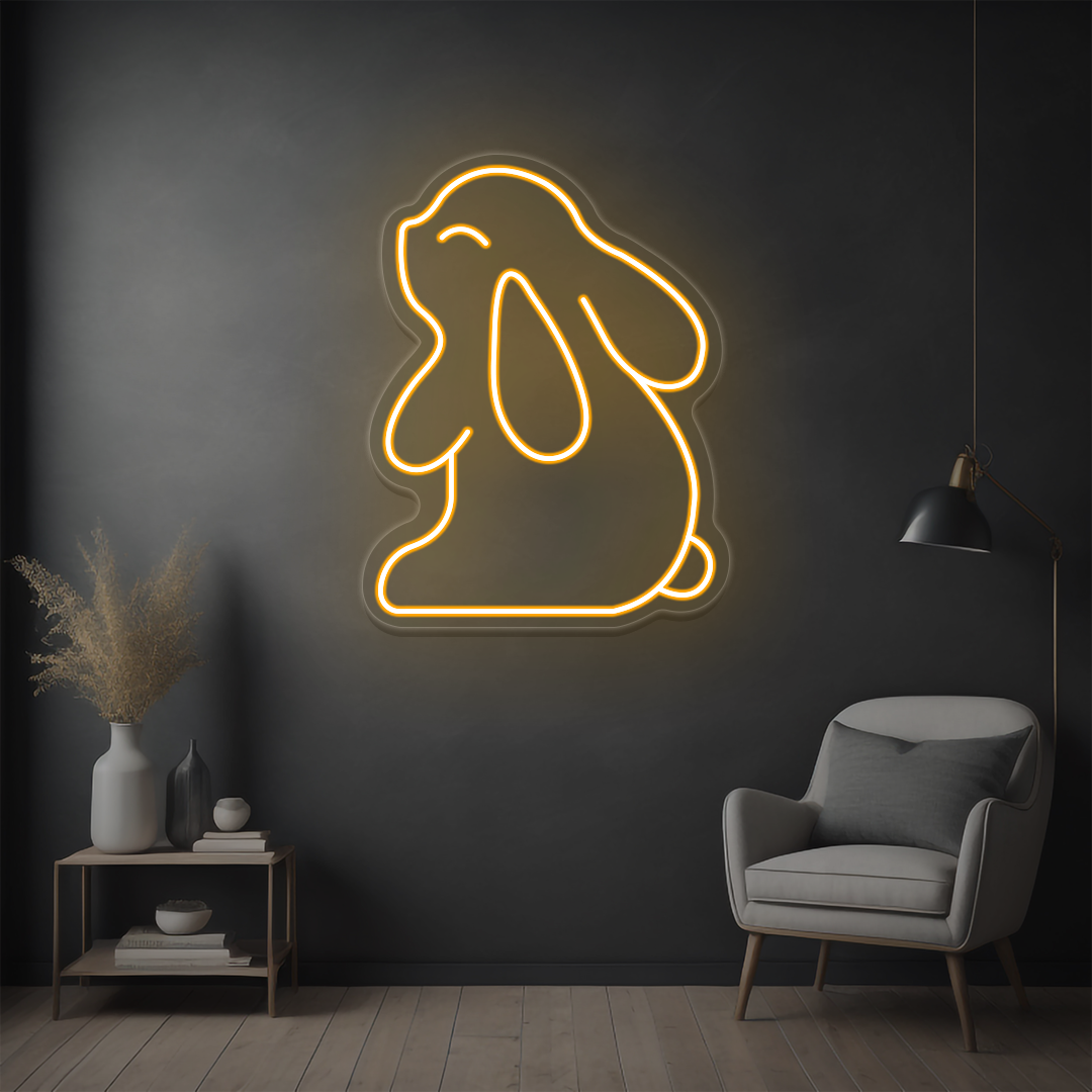 Cute Bunny Neon Sign image 7