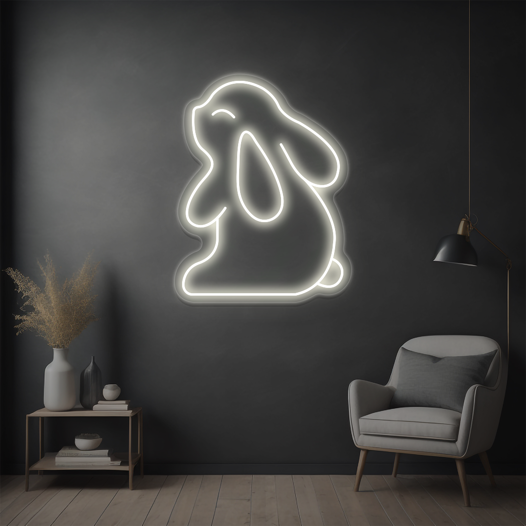 Cute Bunny Neon Sign image 9