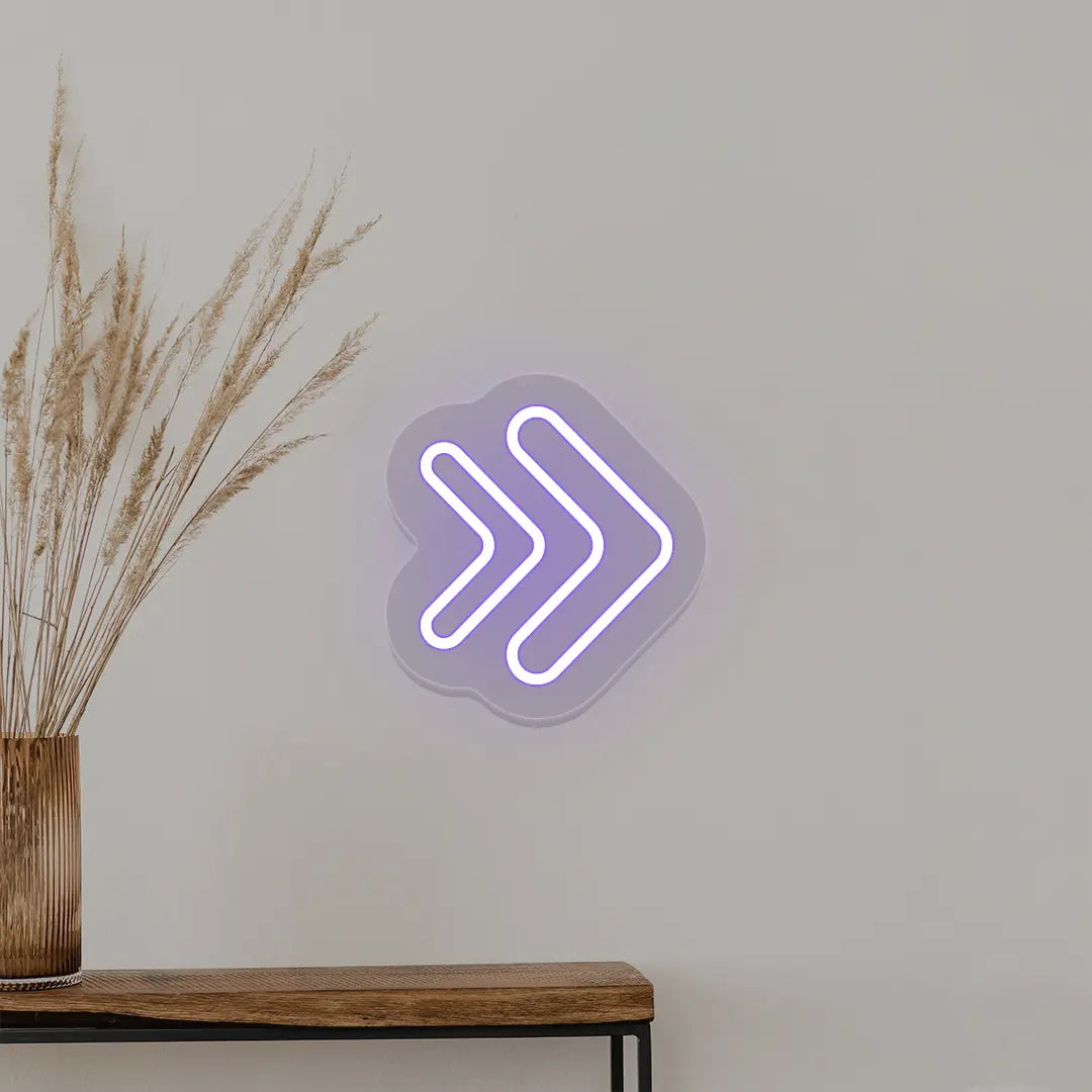 Double Arrowhead Neon Sign image 4