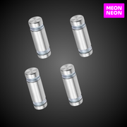 Double-Sided Standoff Mounts – Set of 4 | Premium Through-Panel Sign Hardware - MEON NEON