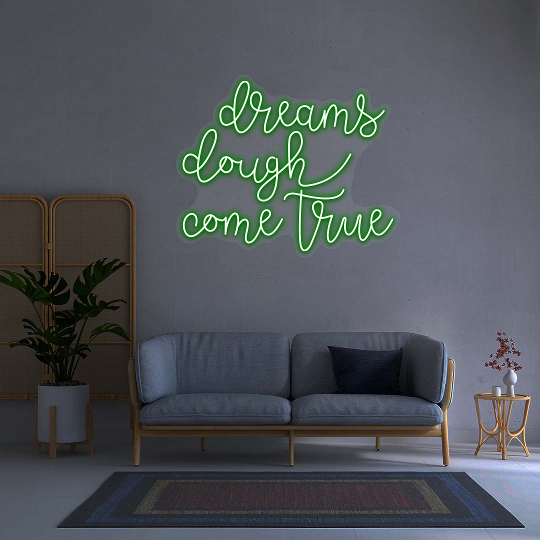 Dreams Dough Come True - Neon Sign image 8