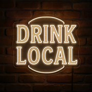Drink Local Neon