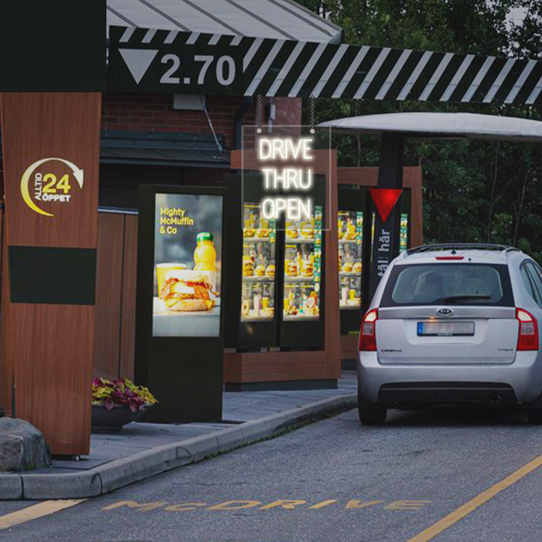 Drive Thru Open Sign image 7