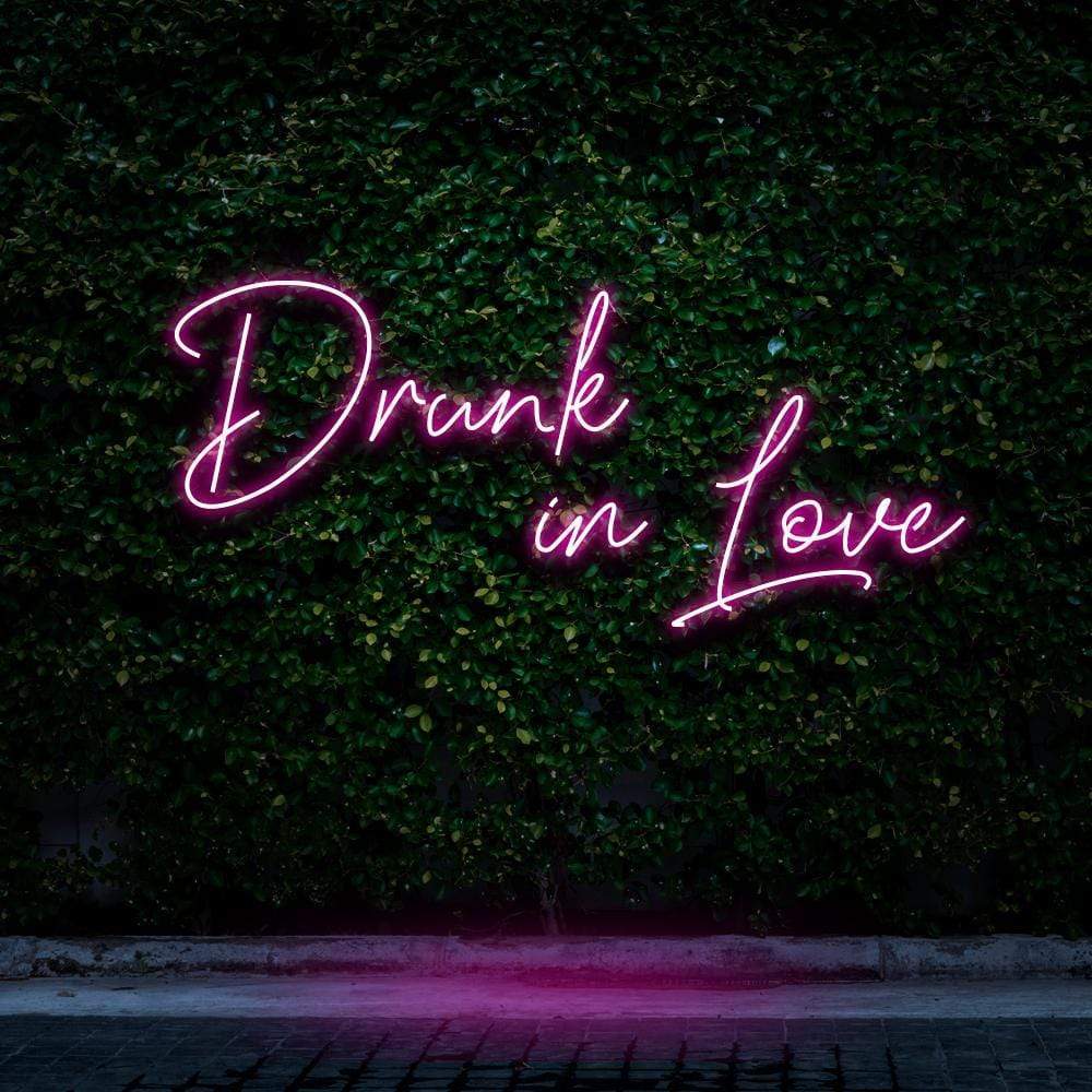 "Drunk In Love" Neon Sign image 0