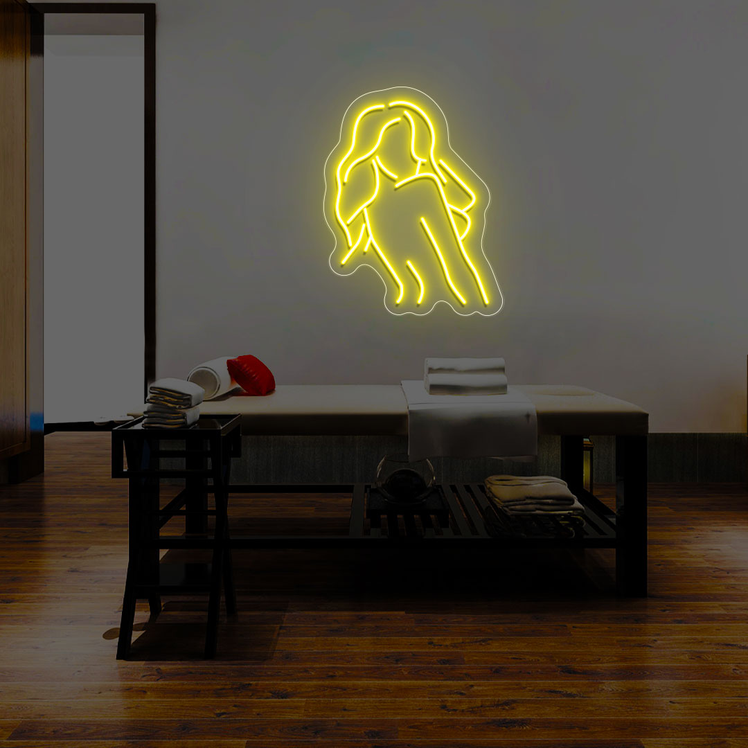 Elegant Girl Neon Sign image 1