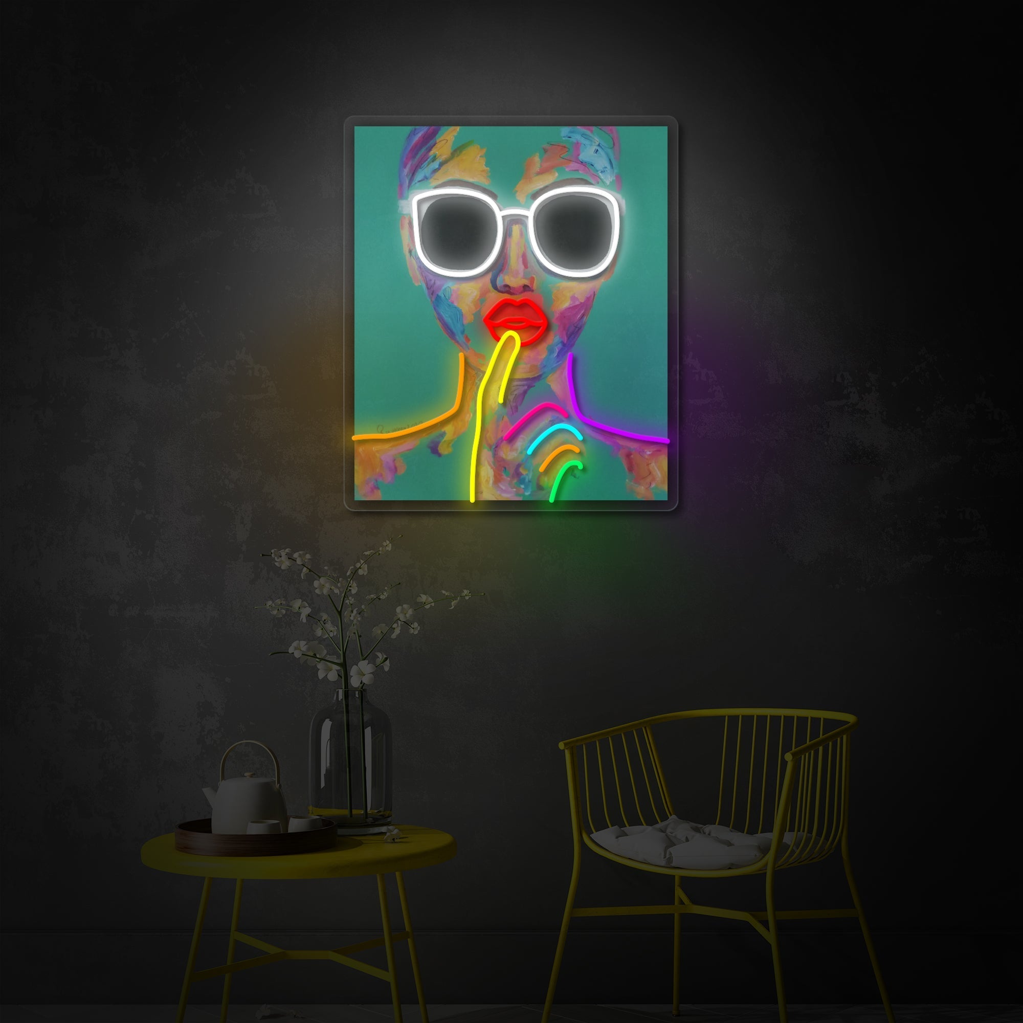 Fabulous Woman LED Neon Sign | Fashion Wall Art - MEON NEON