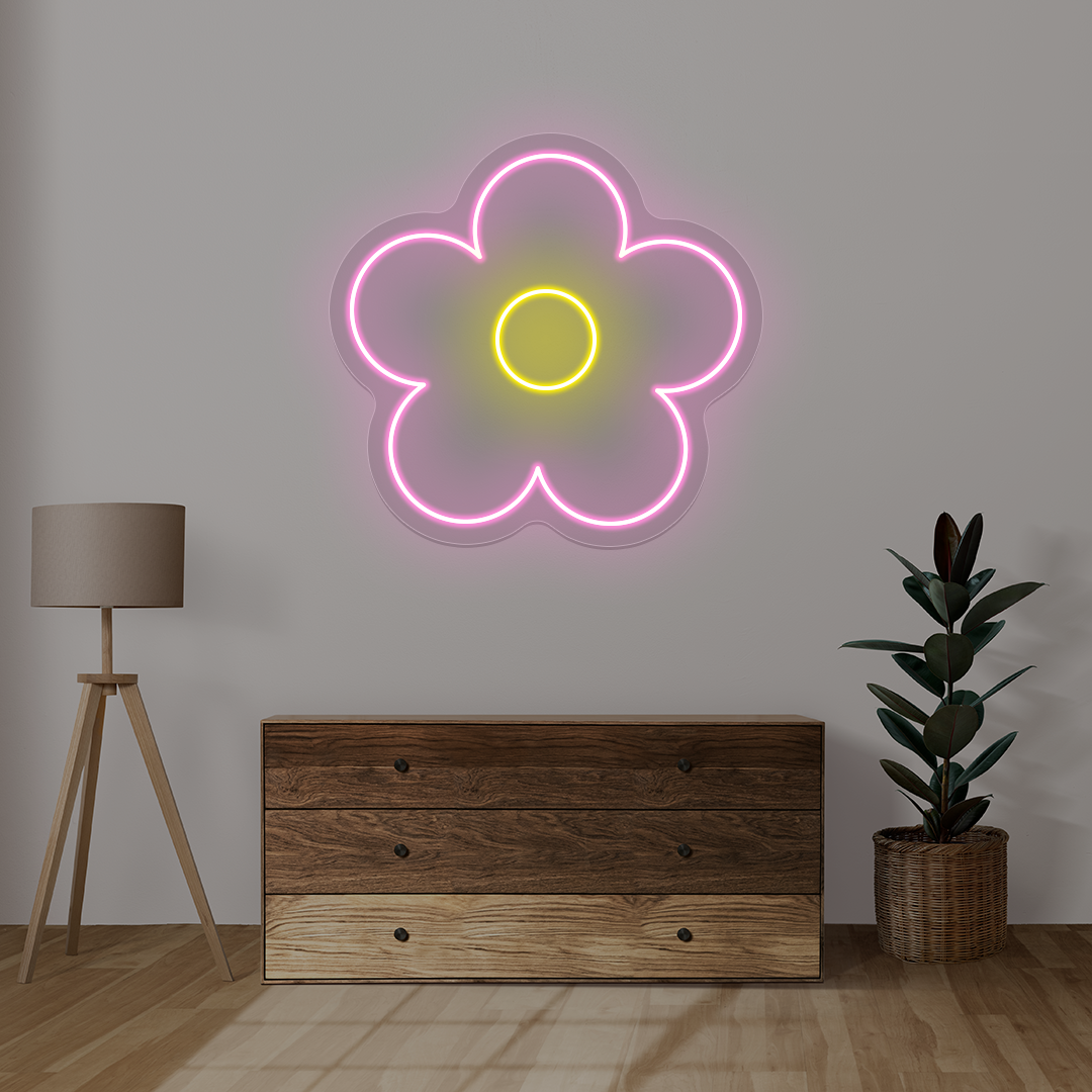 Flower Neon Sign image 0