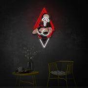 Ghost Lady LED Neon Sign | Pop Art Wall Decor