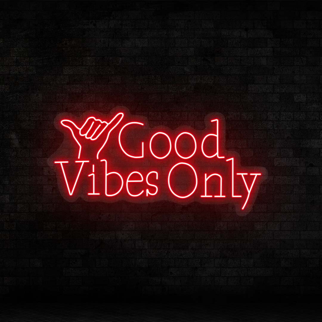 Good Vibes Only Sign image 0