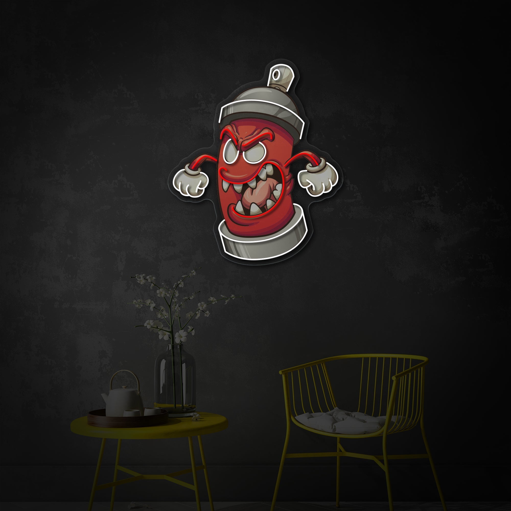 Graffiti Monster LED Neon Sign | Street Art Decor - MEON NEON