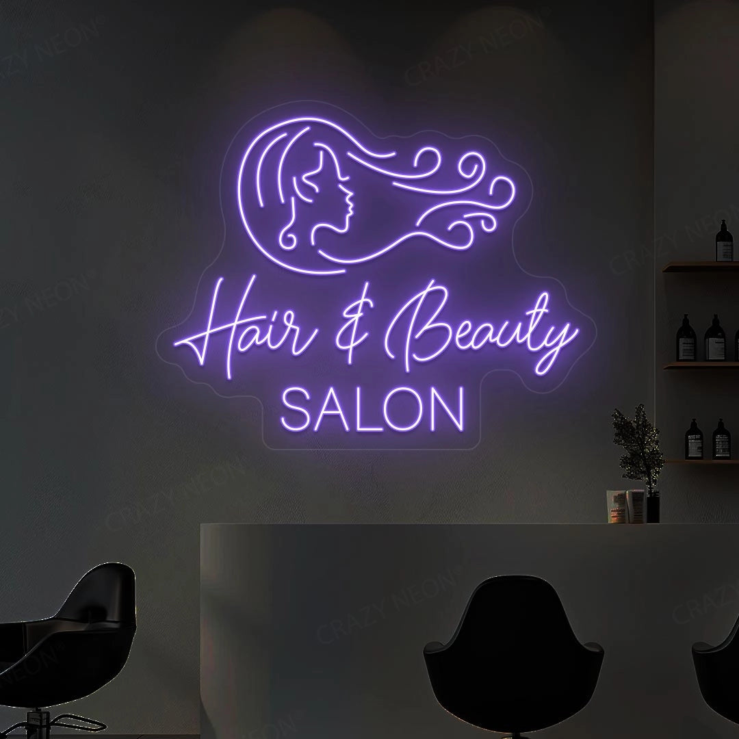 Hair & Beauty Salon Neon Sign image 9