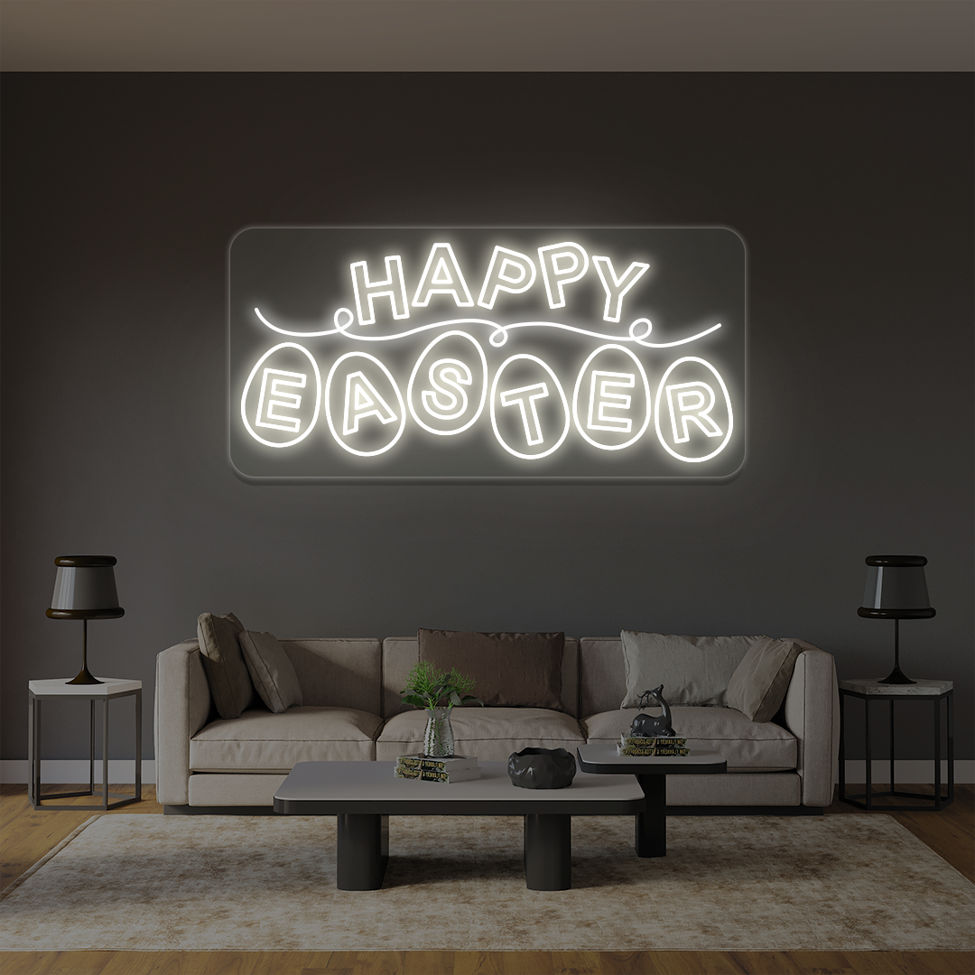 Happy Easter Neon Sign image 7