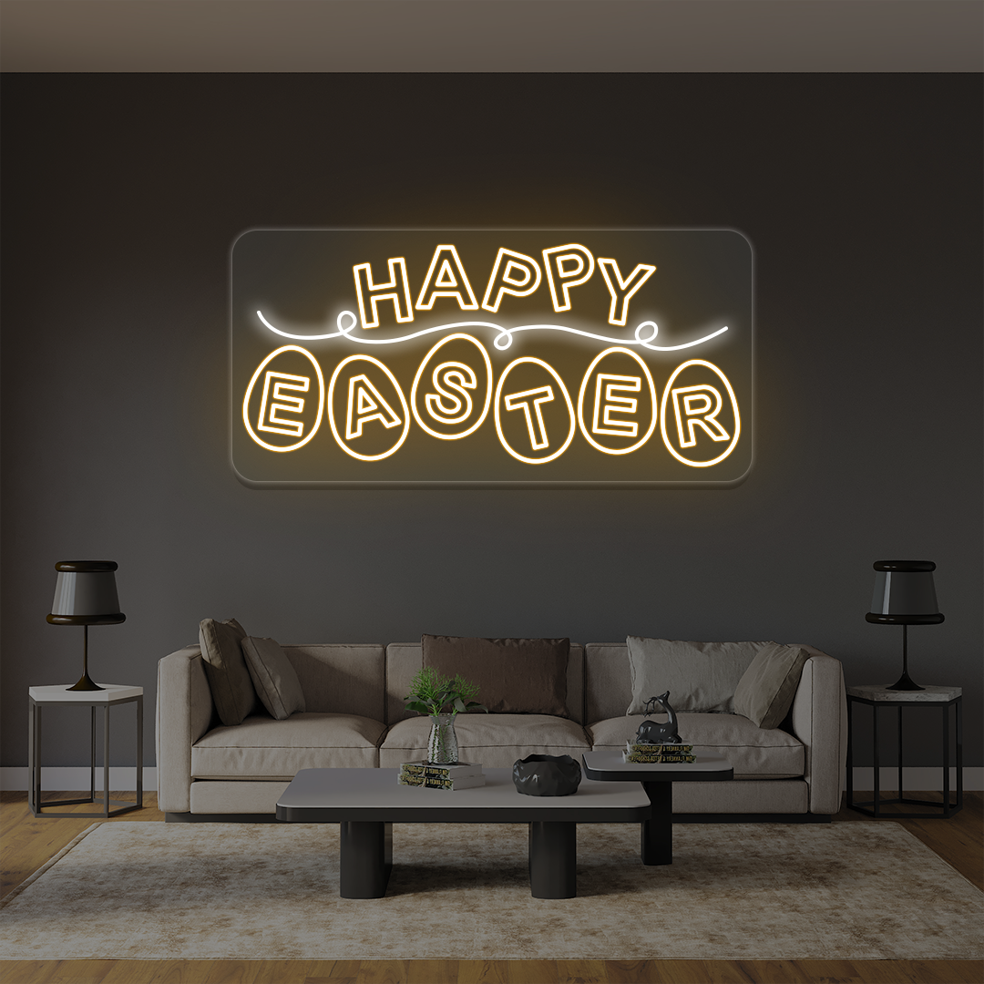 Happy Easter Neon Sign image 9